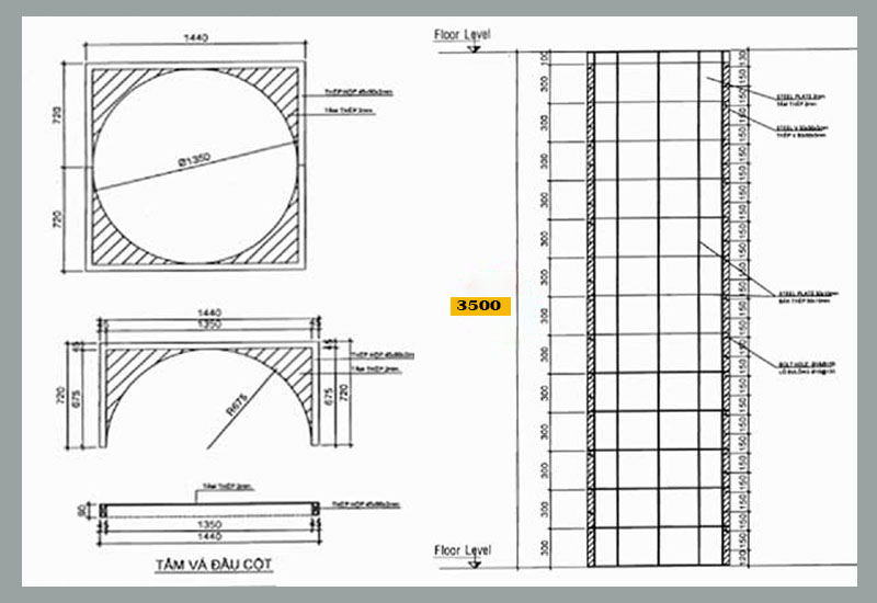 thi-cong-cot-tron-ban-ve-tinh-tim-cot | kích thước cột tròn, bản vẽ biện pháp thi công cột tròn, bố trí thép cột tròn, thi công cột tròn, biện pháp thi công cột tròn, định vị cột tròn, cột tròn, cột trụ tròn, cột bê tông tròn