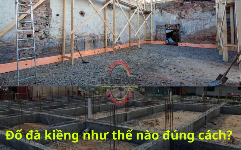 đổ đà kiềng | bản vẽ đà kiềng, giằng móng và đà kiềng, kích thước đà kiềng, thép đà kiềng, cách bố trí thép đà kiềng nhà cấp 4, mặt bằng đà kiềng