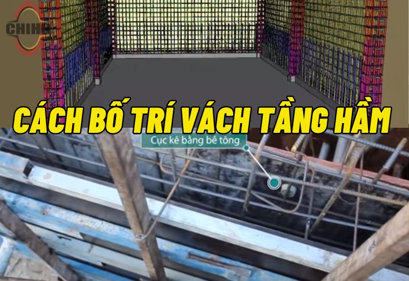 cach-bo-tri-vach-tang-ham | bố trí thép vách tầng hầm, đổ bê tông vách tầng hầm, vách tầng hầm