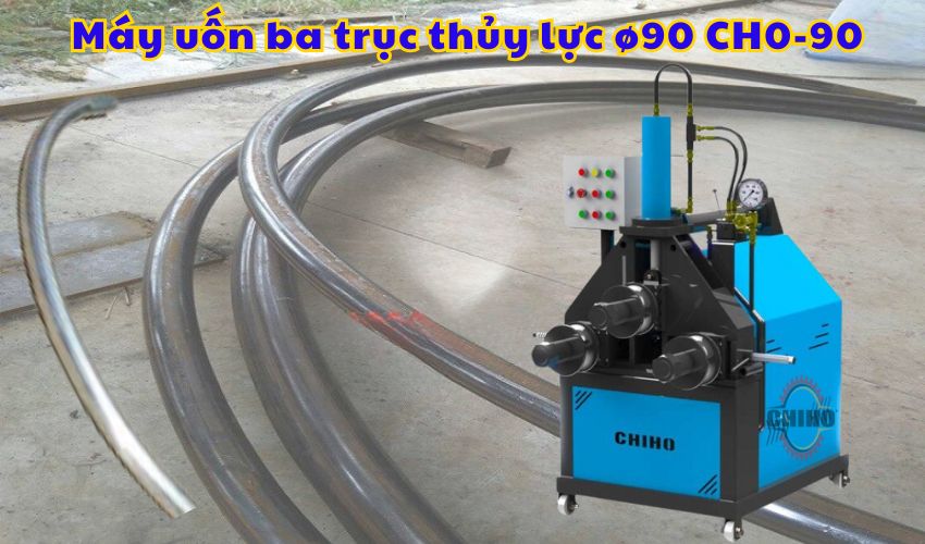 Máy uốn ba trục thủy lực ø90 CH0-90 | Giá máy uốn ba trục thủy lực, Máy uốn thủy lực Ø 60 giá rẻ, Máy uốn thủy lực Ø 90 giá tốt, Máy uốn thủy lực Ø 114 cao cấp, Báo giá máy uốn ba trục thủy lực, Máy uốn thép thủy lực công nghiệp, Giá máy uốn ống thủy lực hiện nay, Máy uốn thủy lực cho cơ khí, Máy uốn ba trục thủy lực giá ưu đãi, Địa chỉ bán máy uốn thủy lực uy tín,