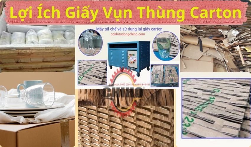 giấy vụn thùng carton | tái chế giấy vụn thùng carton, dụng cụ tạo giấy vụn thùng carton, máy băm giấy vụn thùng carton, cách tái chế giấy vụn, máy băm giấy carton