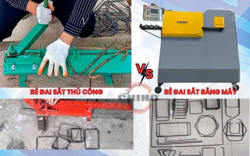 máy bẻ đai sắt tự động