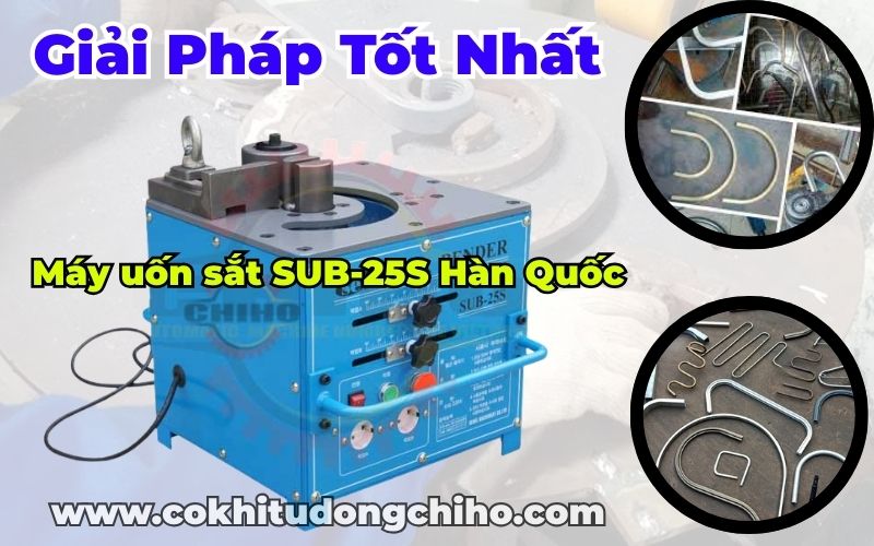 Giải Pháp Tăng Hiệu Suất Gấp 3 Lần | máy uốn sắt sub-25s hàn quốc, máy uốn sắt, máy uốn sắt hàn quốc, máy uốn sắt sub-25s, máy uốn sắt công trình, máy uốn sắt giá rẻ